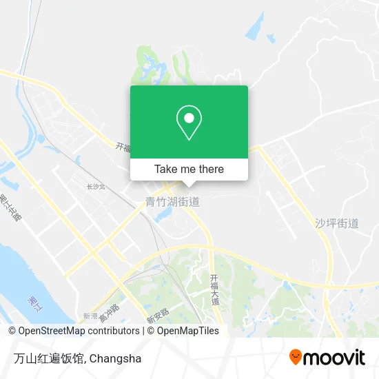 万山红遍饭馆 map