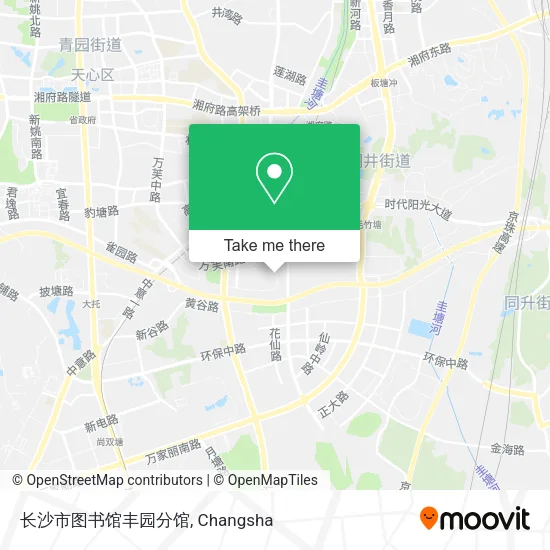 长沙市图书馆丰园分馆 map