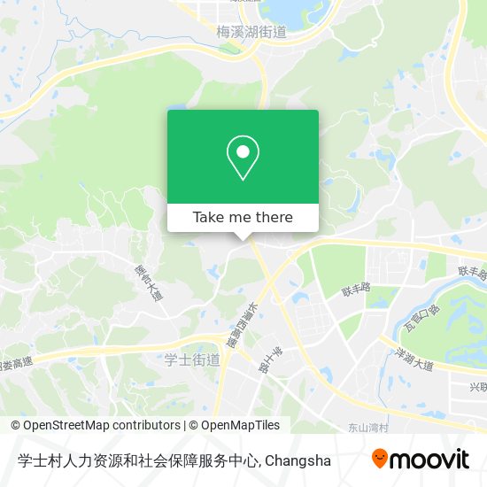 学士村人力资源和社会保障服务中心 map