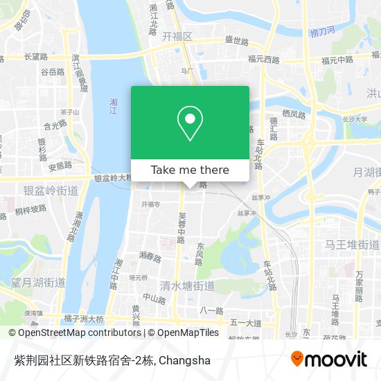 紫荆园社区新铁路宿舍-2栋 map