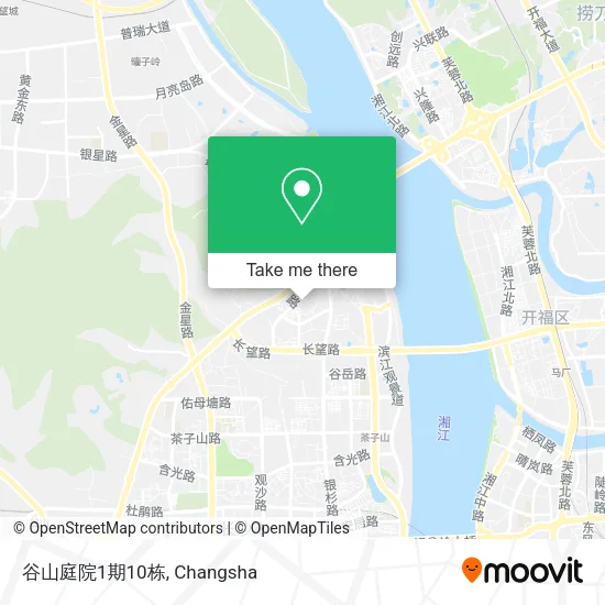 谷山庭院1期10栋 map