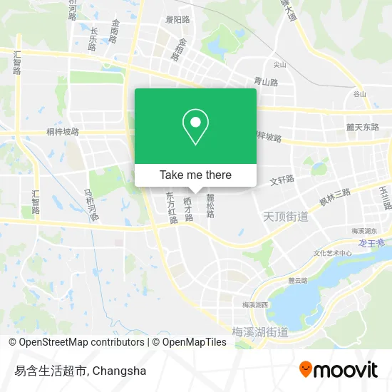 易含生活超市 map