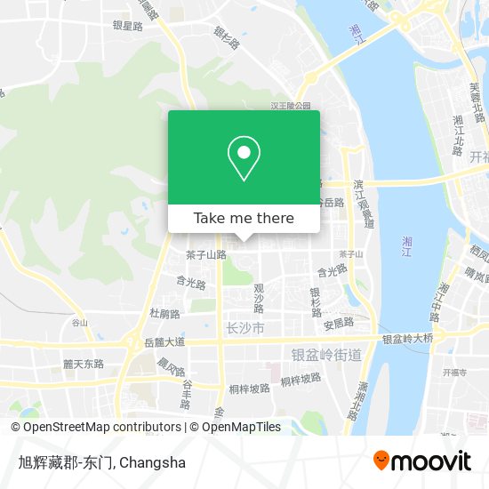 旭辉藏郡-东门 map