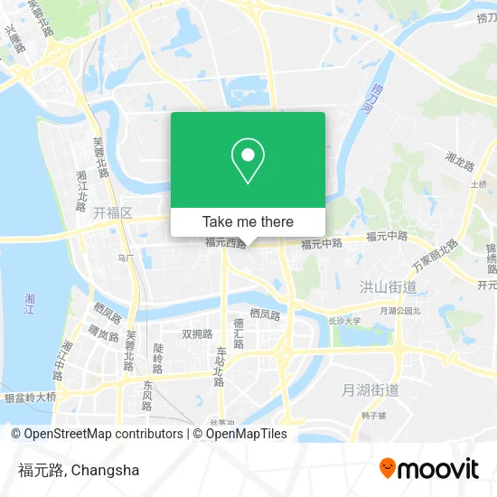 福元路 map