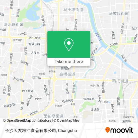 长沙天友粮油食品有限公司 map
