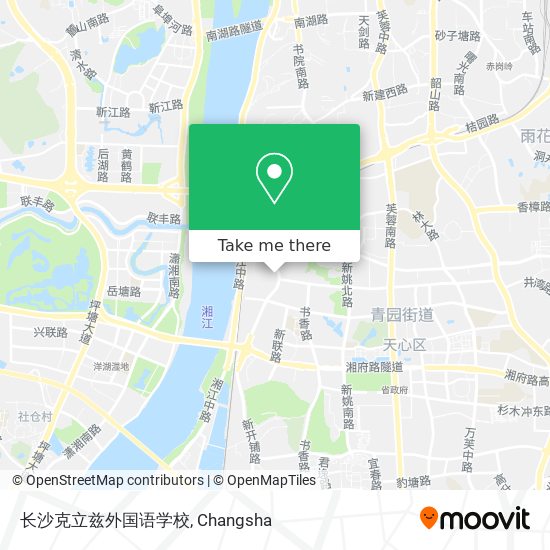 长沙克立兹外国语学校 map