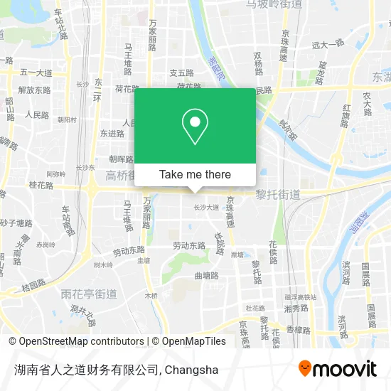 湖南省人之道财务有限公司 map