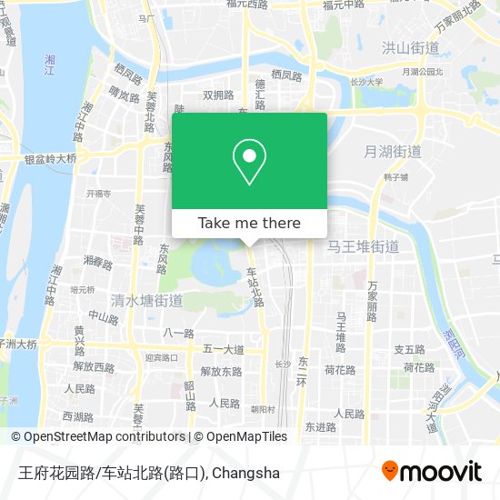王府花园路/车站北路(路口) map