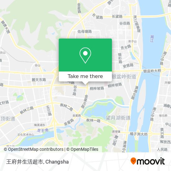 王府井生活超市 map