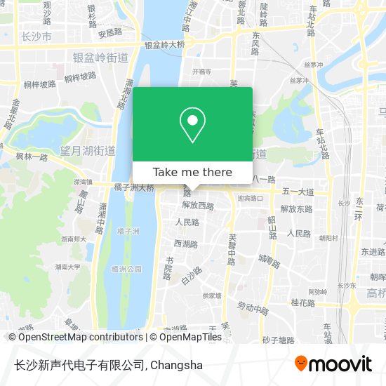 长沙新声代电子有限公司 map