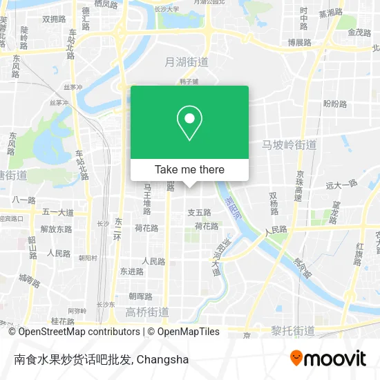 南食水果炒货话吧批发 map