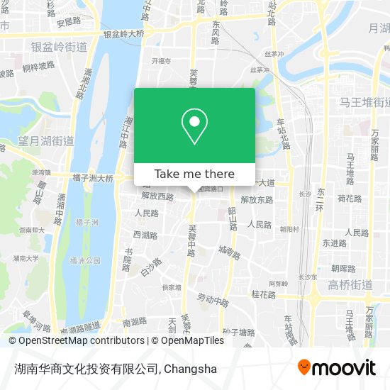 湖南华商文化投资有限公司 map