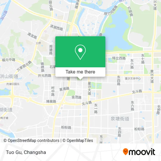 Tuo Gu map