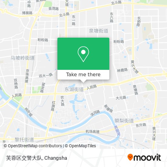 芙蓉区交警大队 map