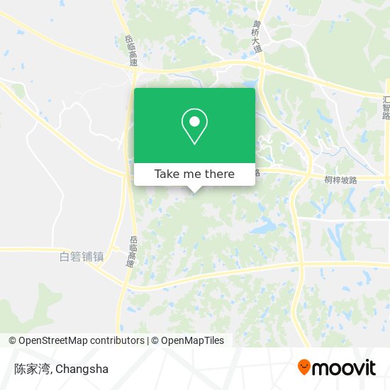 陈家湾 map
