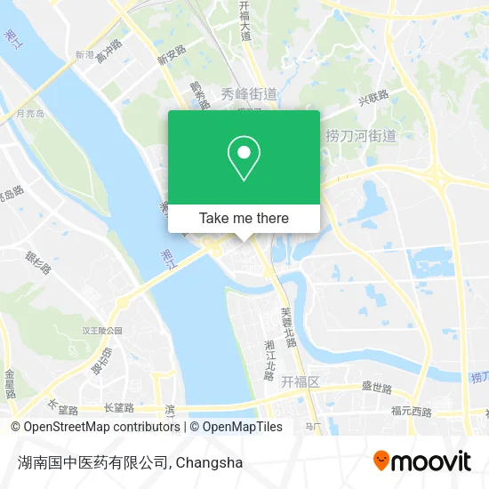 湖南国中医药有限公司 map