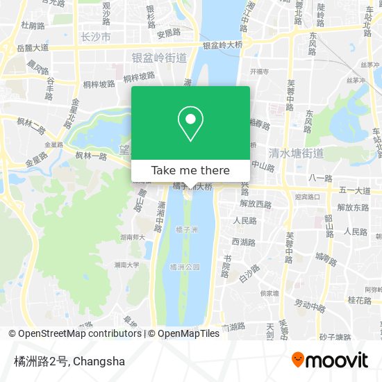 橘洲路2号 map