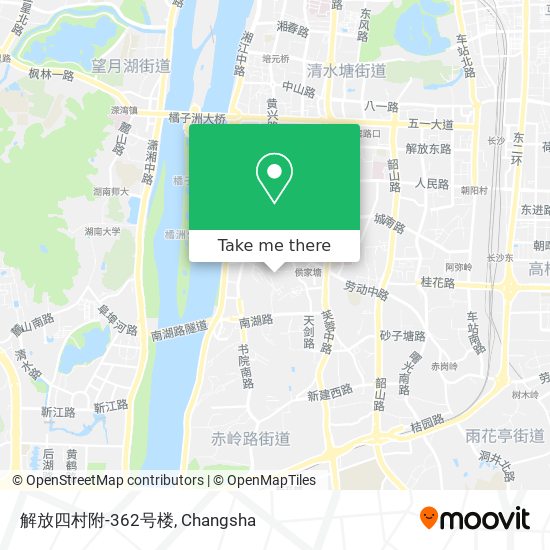 解放四村附-362号楼 map