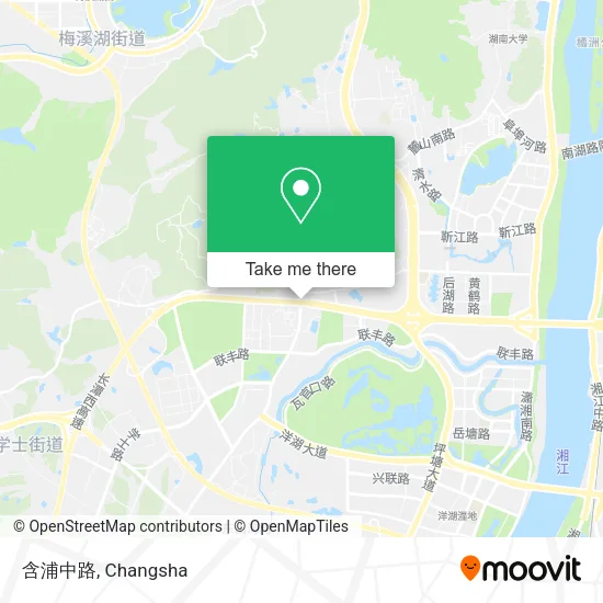 含浦中路 map