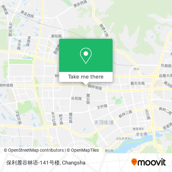 保利麓谷林语-141号楼 map