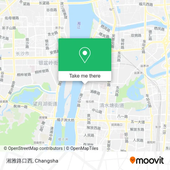 湘雅路口西 map