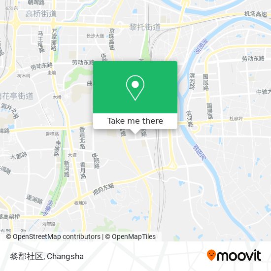黎郡社区 map