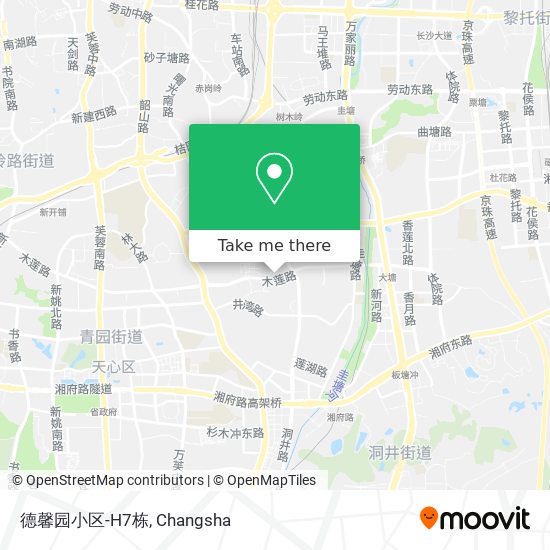 德馨园小区-H7栋 map
