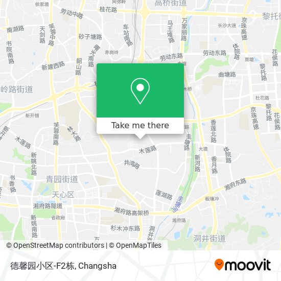 德馨园小区-F2栋 map