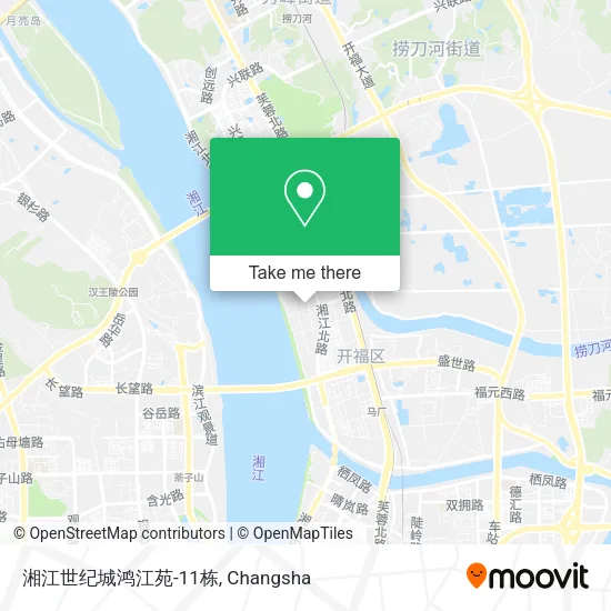 湘江世纪城鸿江苑-11栋 map