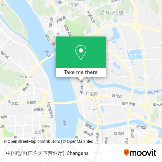 中国电信(江临天下营业厅) map