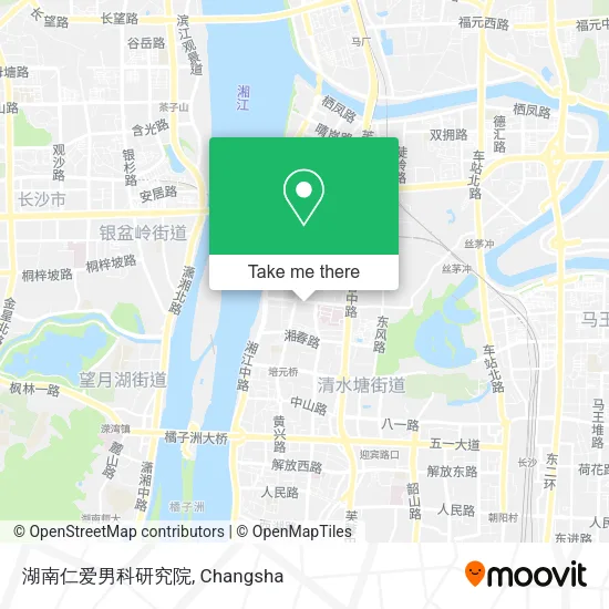 湖南仁爱男科研究院 map