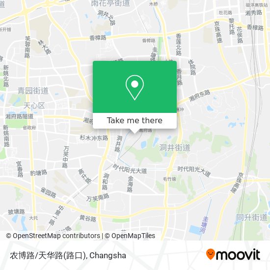 农博路/天华路(路口) map