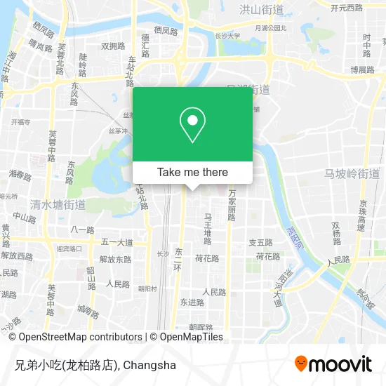 兄弟小吃(龙柏路店) map
