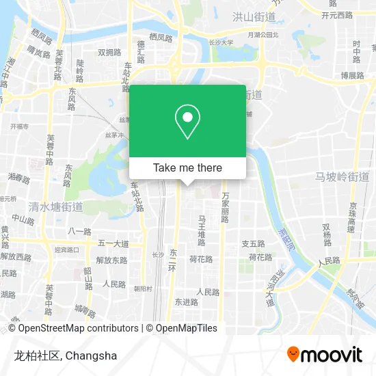 龙柏社区 map