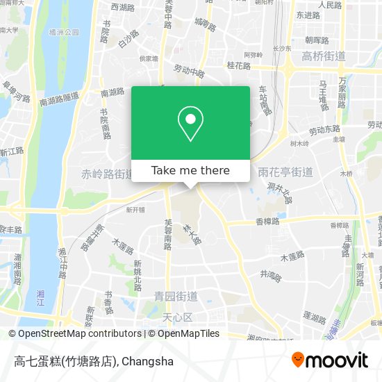 高七蛋糕(竹塘路店) map