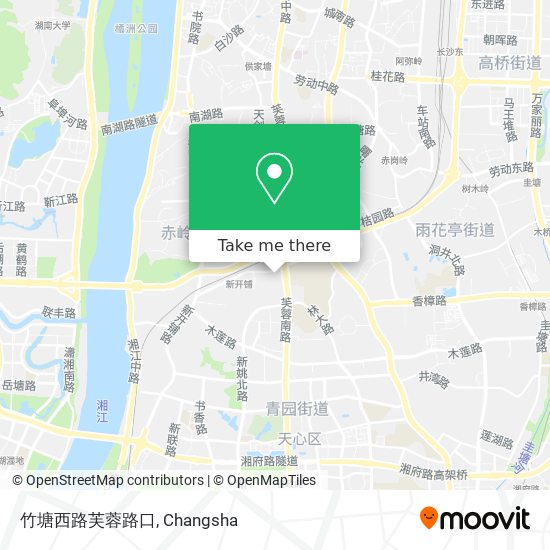 竹塘西路芙蓉路口 map