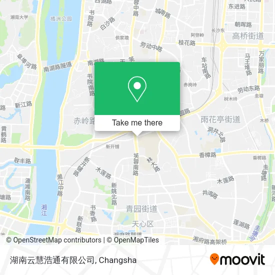 湖南云慧浩通有限公司 map