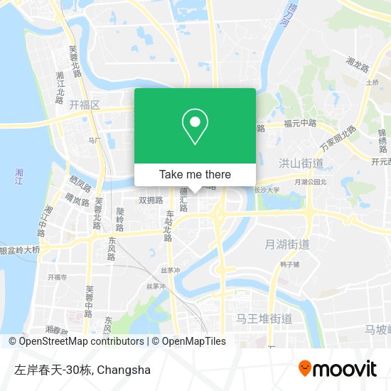 左岸春天-30栋 map