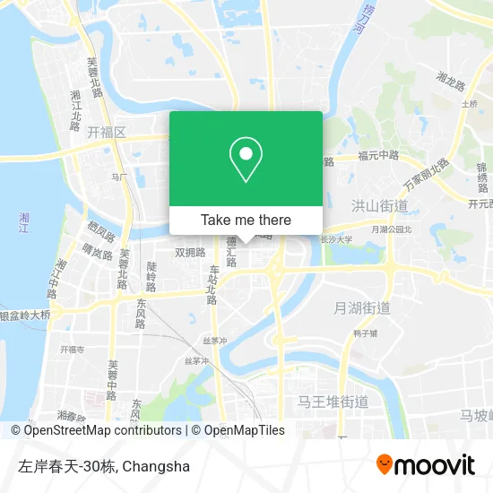 左岸春天-30栋 map