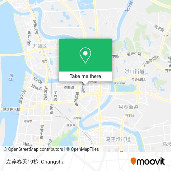 左岸春天19栋 map