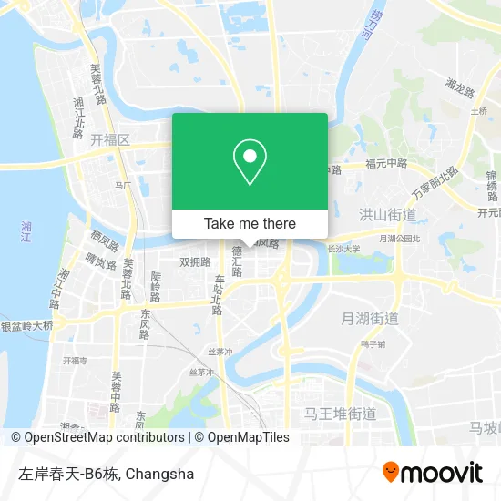 左岸春天-B6栋 map