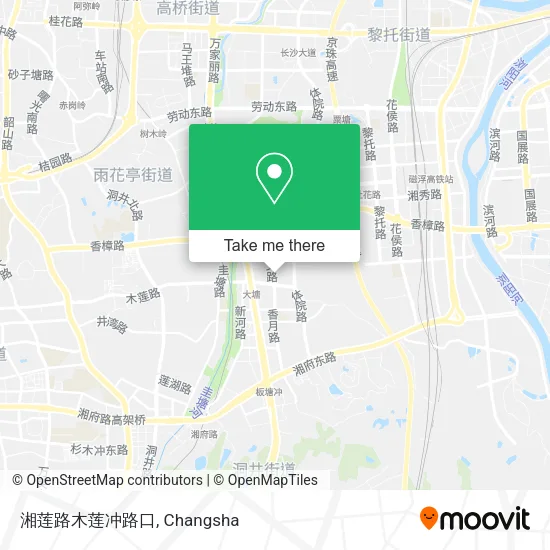 湘莲路木莲冲路口 map