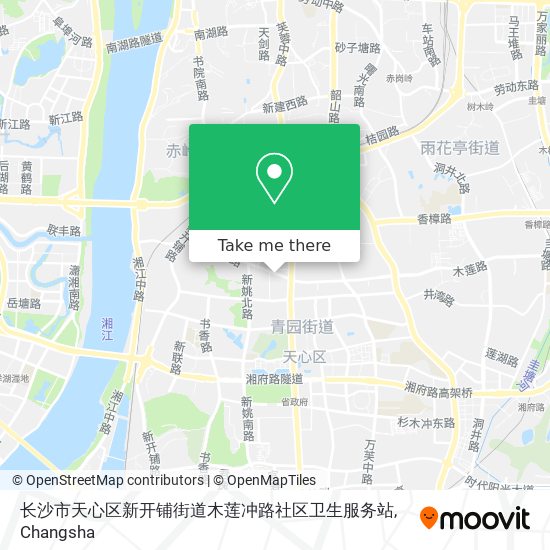 长沙市天心区新开铺街道木莲冲路社区卫生服务站 map