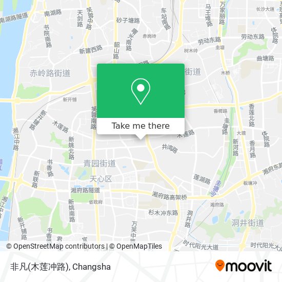 非凡(木莲冲路) map