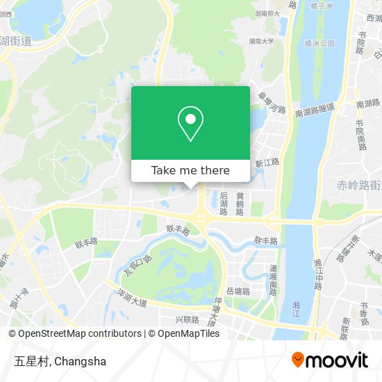 五星村 map