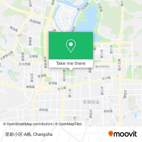星邮小区-A栋 map