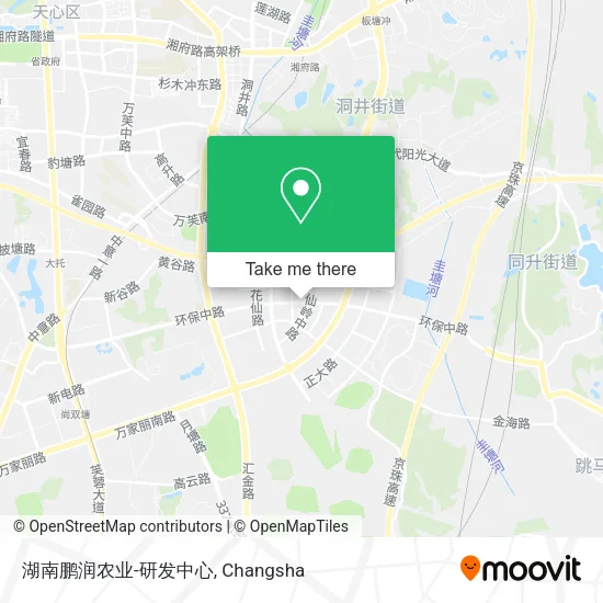 湖南鹏润农业-研发中心 map