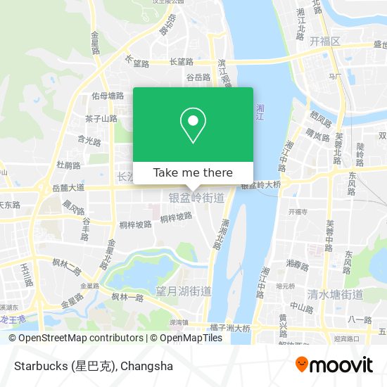Starbucks (星巴克) map