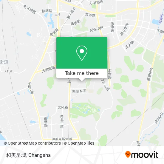 和美星城 map