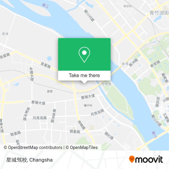 星城驾校 map